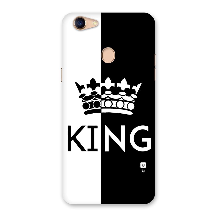 Aesthetic Crown King Back Case for Oppo F5 Youth
