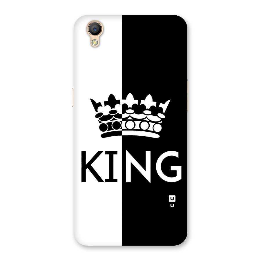 Aesthetic Crown King Back Case for Oppo A37