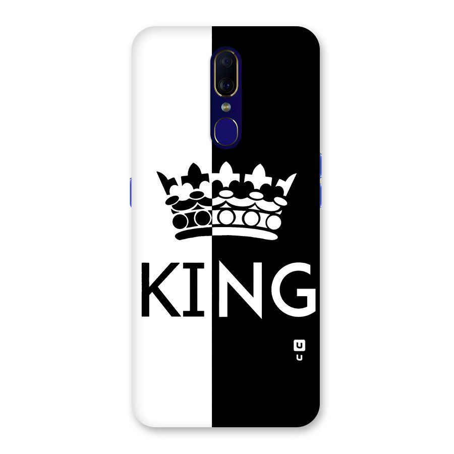 Aesthetic Crown King Back Case for Oppo A9