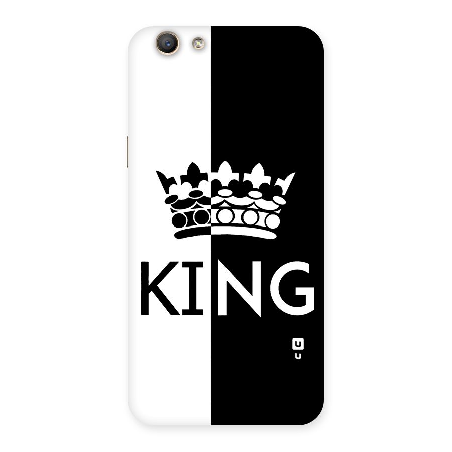 Aesthetic Crown King Back Case for Oppo F1s