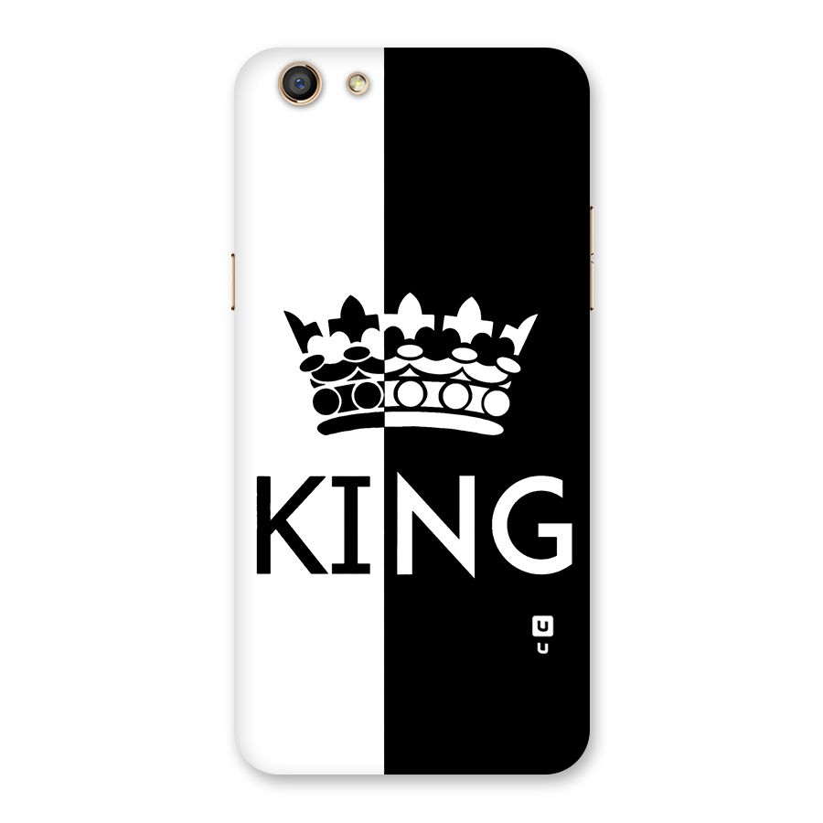 Aesthetic Crown King Back Case for Oppo F3