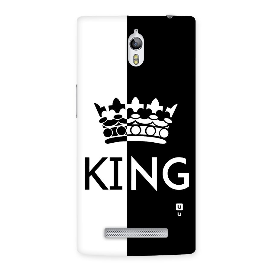 Aesthetic Crown King Back Case for Oppo Find 7