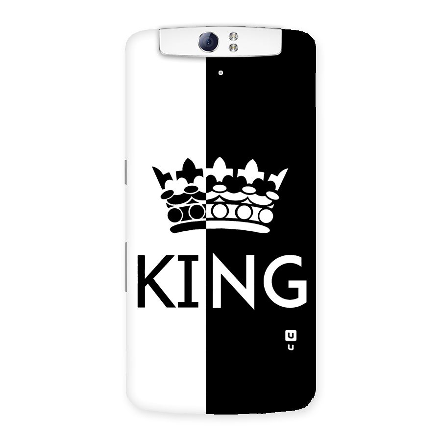 Aesthetic Crown King Back Case for Oppo N1