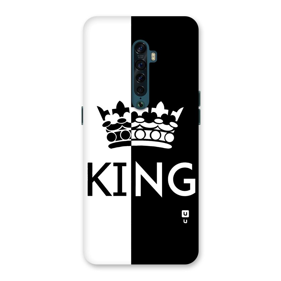 Aesthetic Crown King Back Case for Oppo Reno2