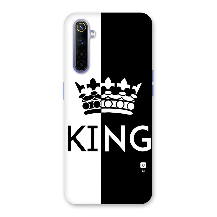 Aesthetic Crown King Back Case for Realme 6i