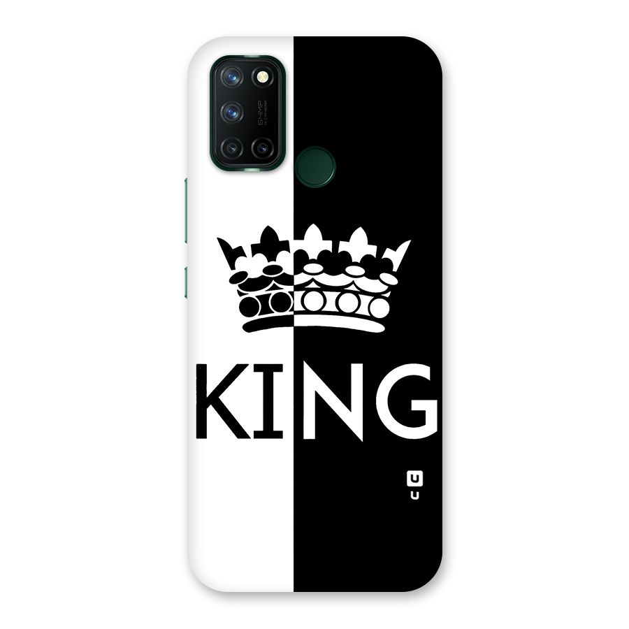 Aesthetic Crown King Back Case for Realme 7i