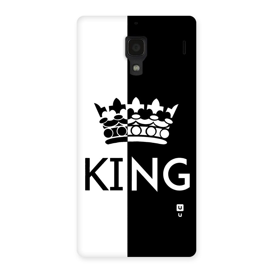 Aesthetic Crown King Back Case for Redmi 1S