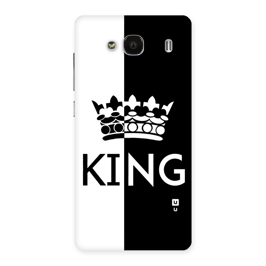 Aesthetic Crown King Back Case for Redmi 2