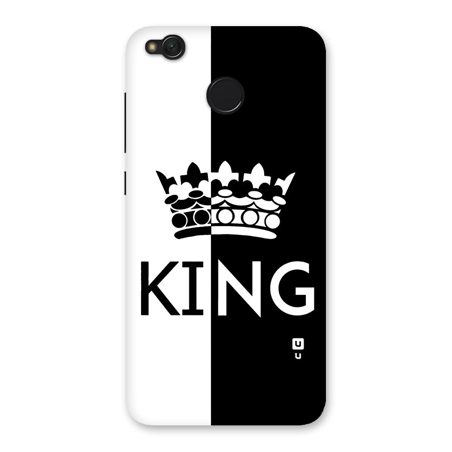 Aesthetic Crown King Back Case for Redmi 4