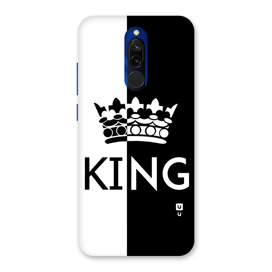 Aesthetic Crown King Back Case for Redmi 8