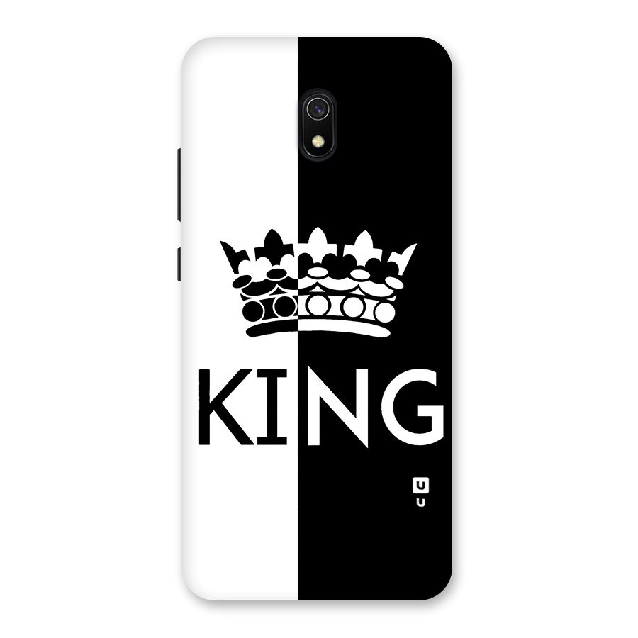 Aesthetic Crown King Back Case for Redmi 8A
