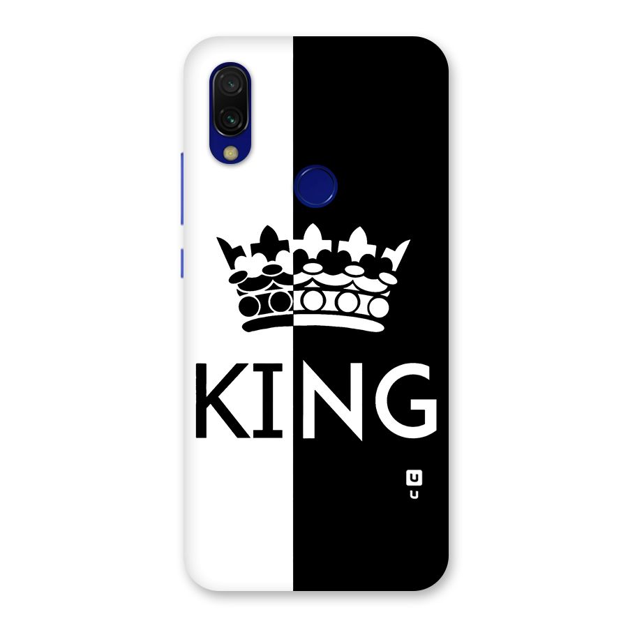 Aesthetic Crown King Back Case for Redmi Y3