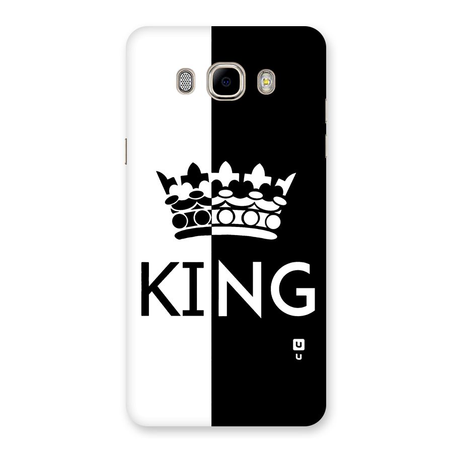 Aesthetic Crown King Back Case for Samsung Galaxy J7 2016