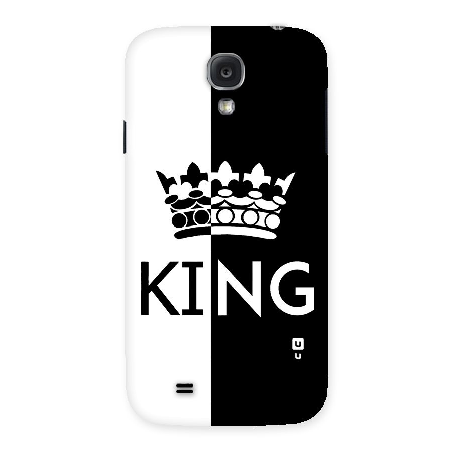 Aesthetic Crown King Back Case for Samsung Galaxy S4