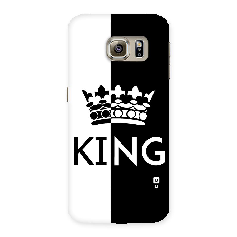 Aesthetic Crown King Back Case for Samsung Galaxy S6 Edge