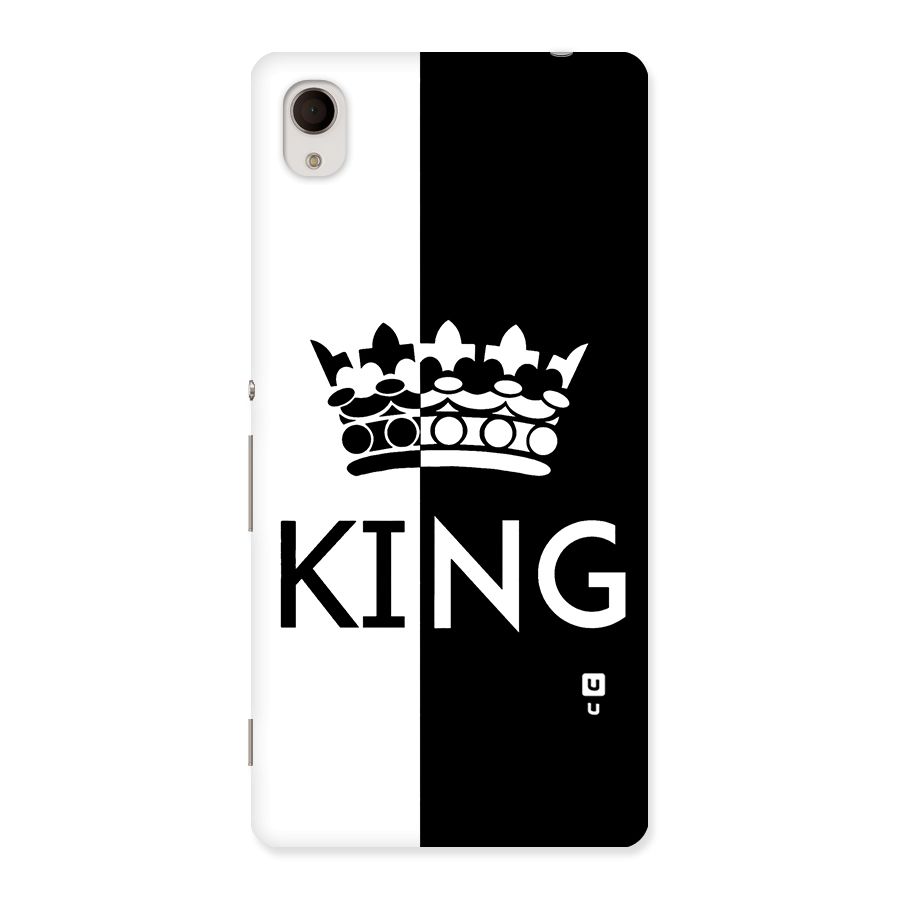 Aesthetic Crown King Back Case for Sony Xperia M4