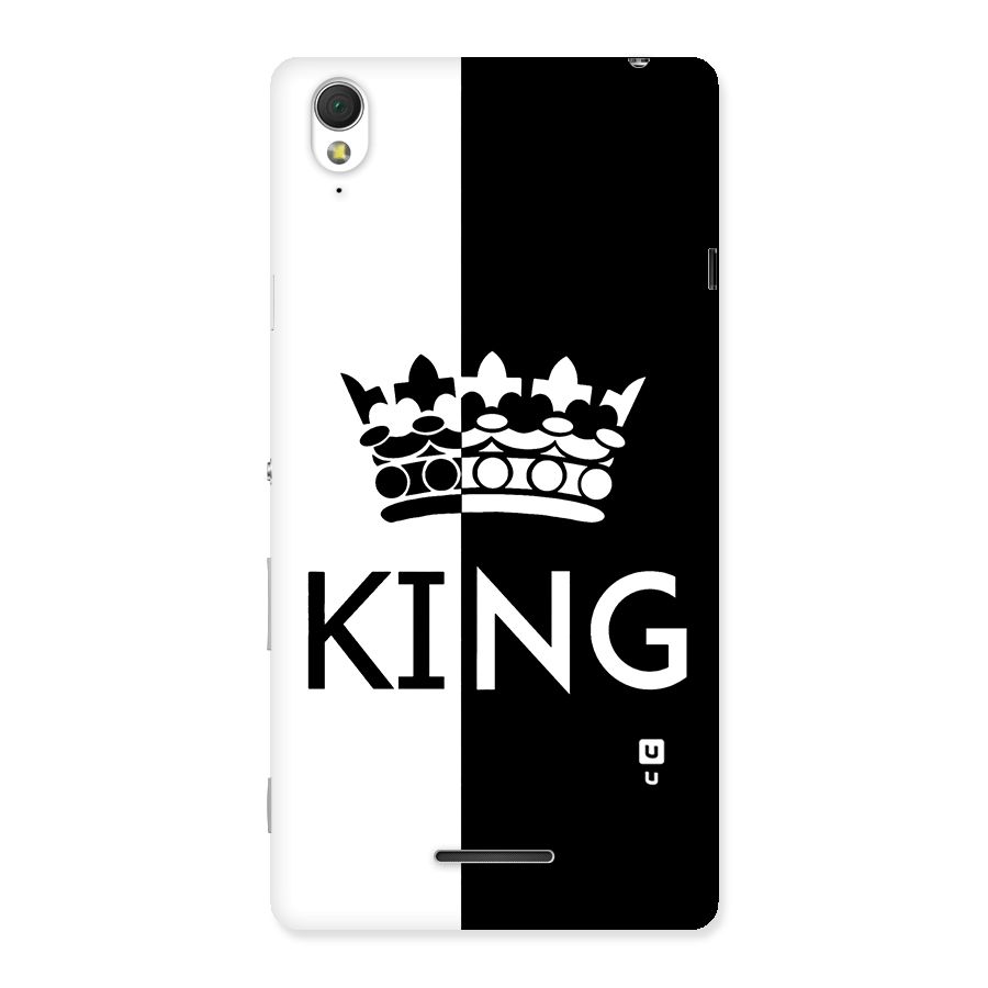 Aesthetic Crown King Back Case for Sony Xperia T3