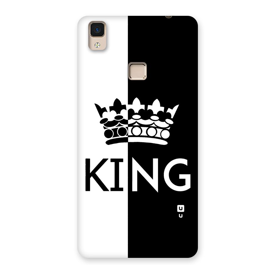 Aesthetic Crown King Back Case for V3 Max