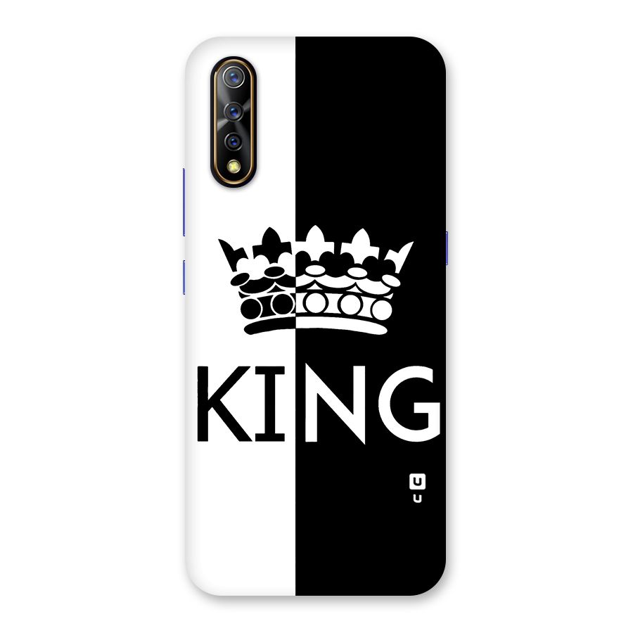 Aesthetic Crown King Back Case for Vivo S1