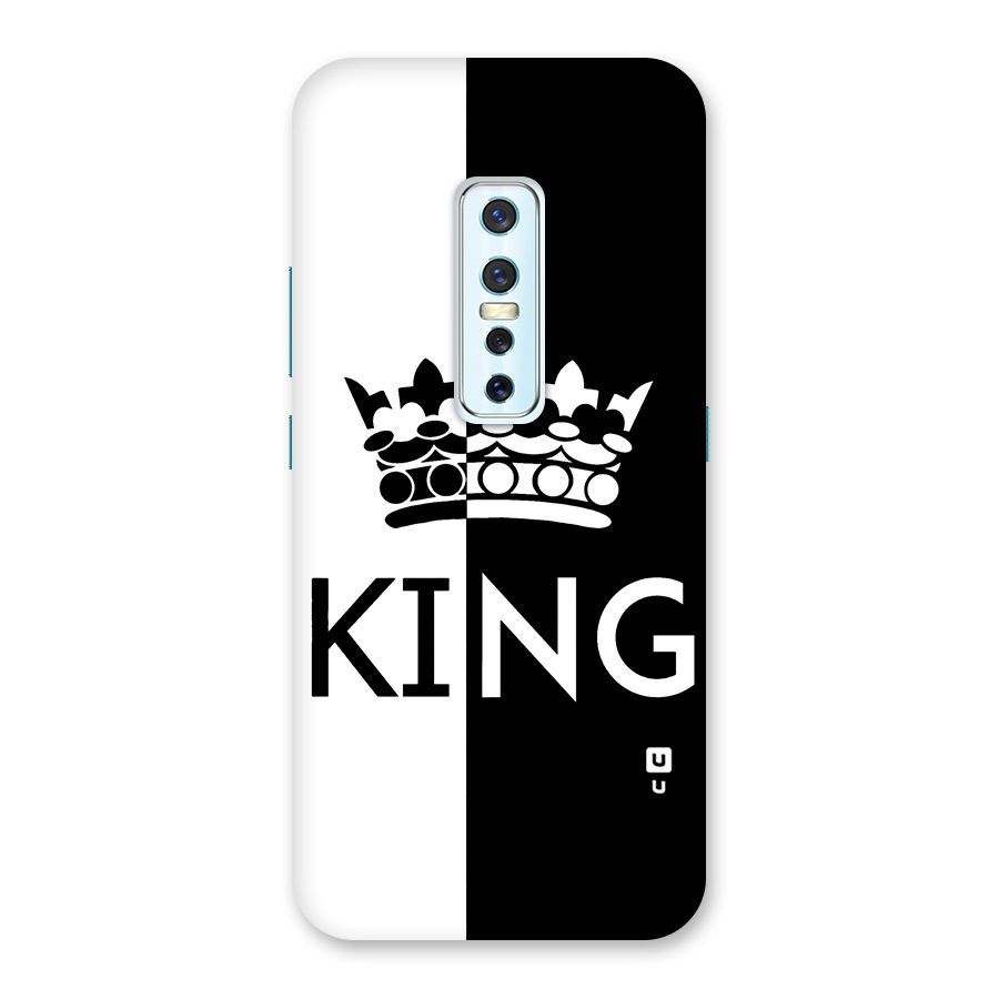 Aesthetic Crown King Back Case for Vivo V17 Pro