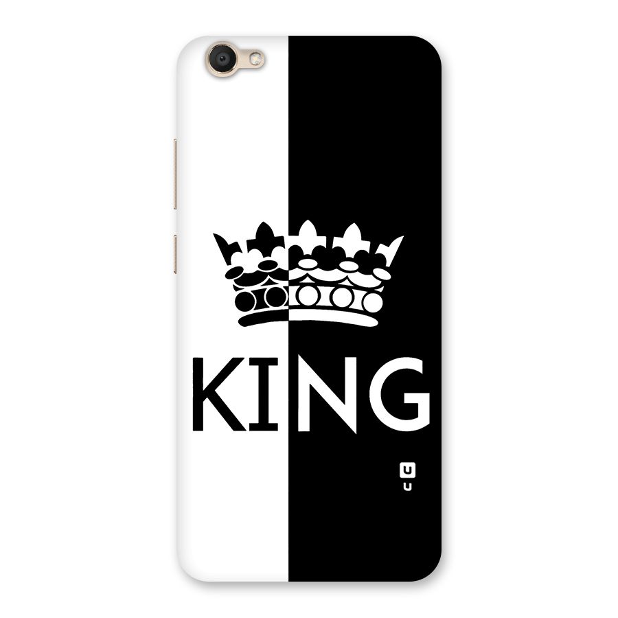 Aesthetic Crown King Back Case for Vivo V5