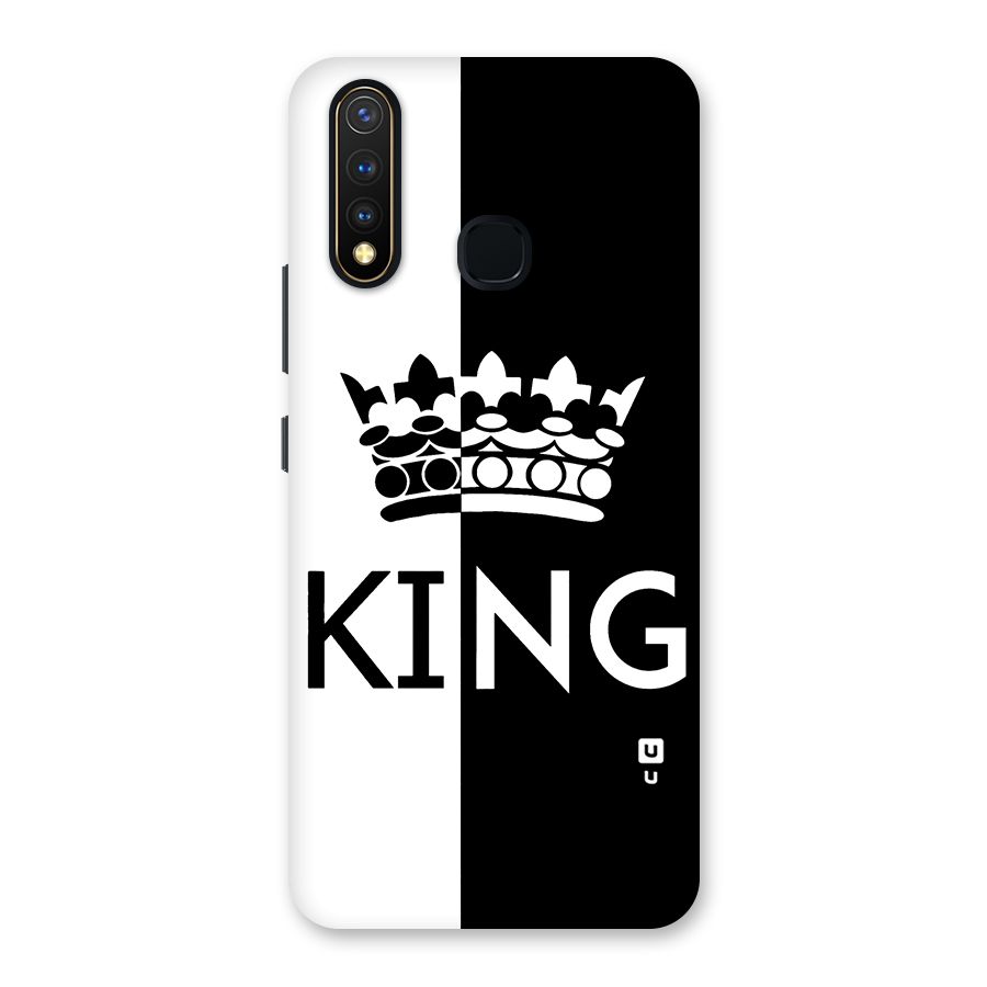 Aesthetic Crown King Back Case for Vivo Y19
