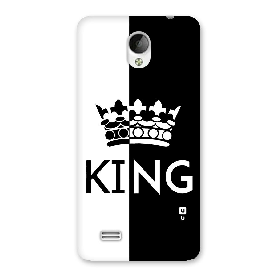 Aesthetic Crown King Back Case for Vivo Y21