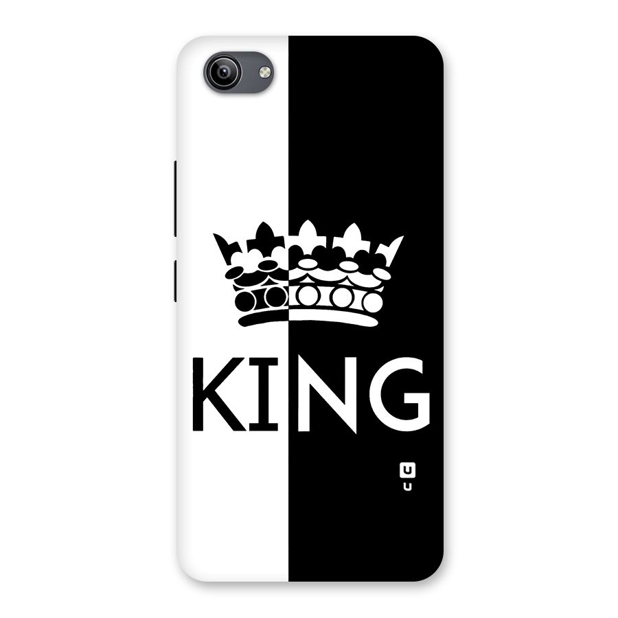 Aesthetic Crown King Back Case for Vivo Y81i