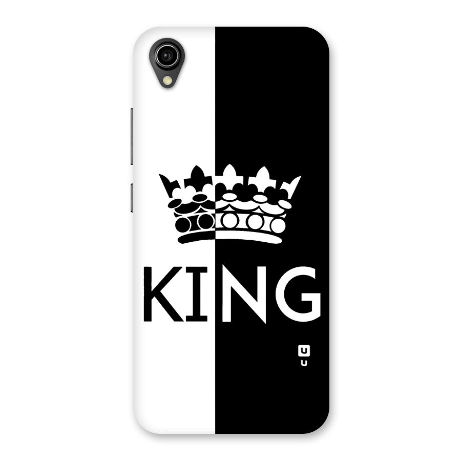 Aesthetic Crown King Back Case for Vivo Y90