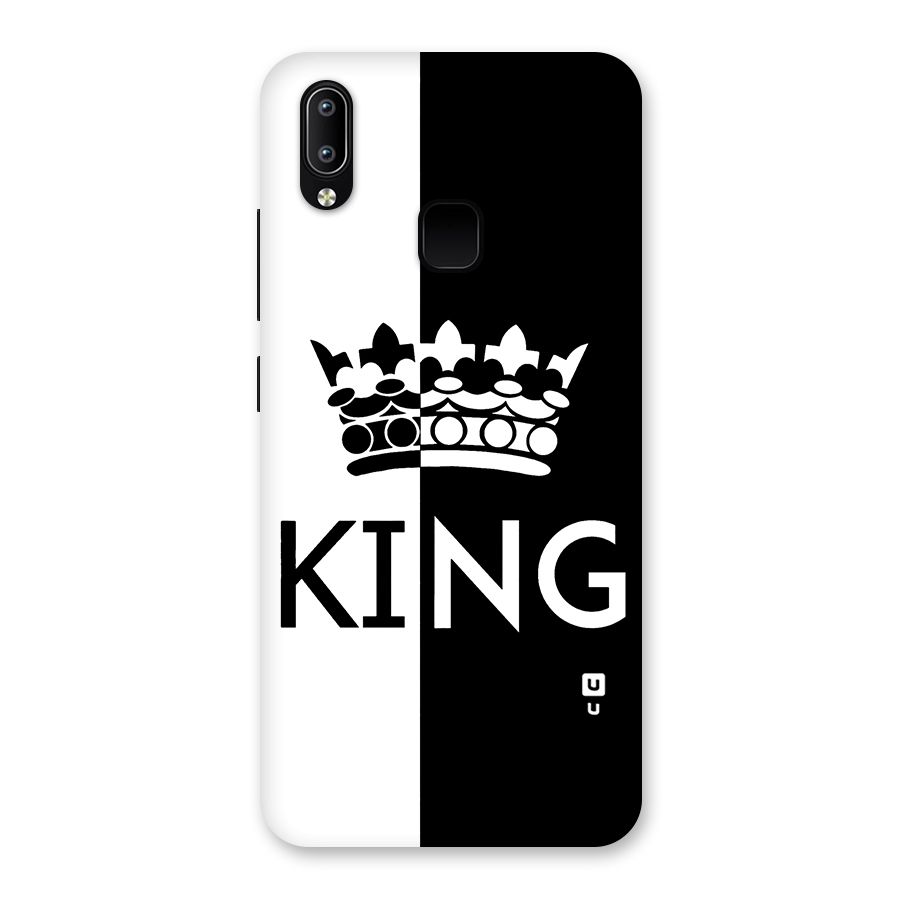 Aesthetic Crown King Back Case for Vivo Y93