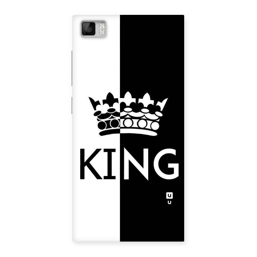 Aesthetic Crown King Back Case for Xiaomi Mi3