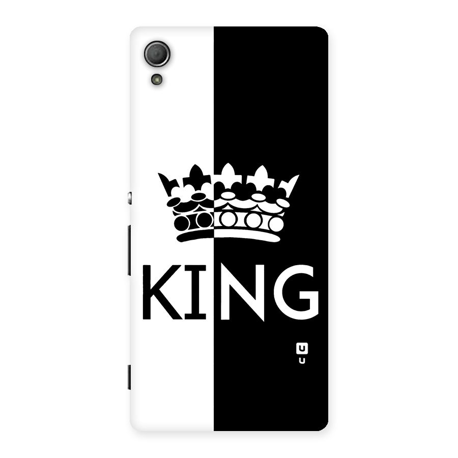 Aesthetic Crown King Back Case for Xperia Z4