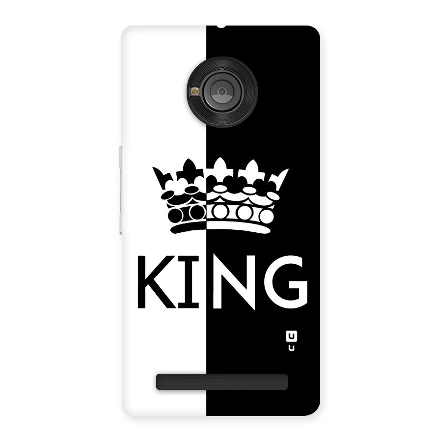 Aesthetic Crown King Back Case for Yu Yuphoria