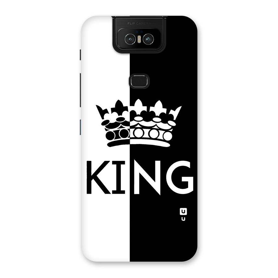 Aesthetic Crown King Back Case for Zenfone 6z