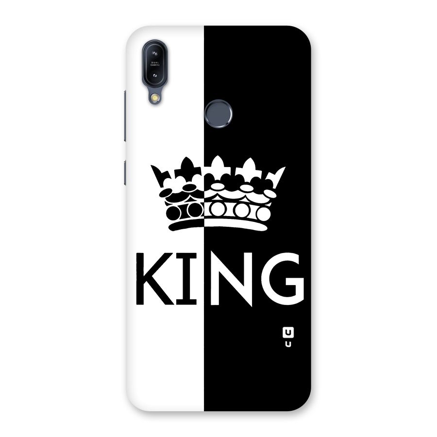 Aesthetic Crown King Back Case for Zenfone Max M2