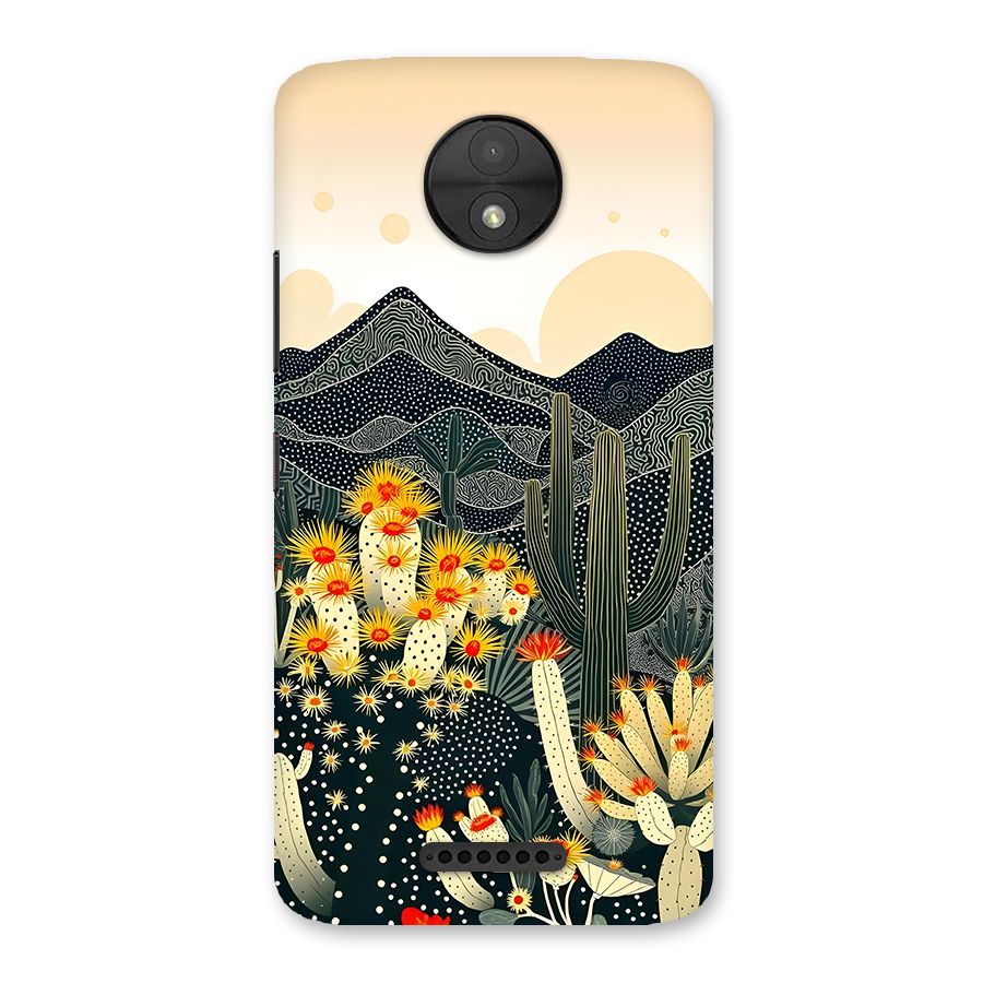 Aesthetic Desert Back Case for Moto C
