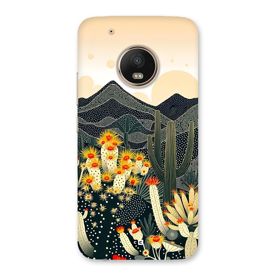 Aesthetic Desert Back Case for Moto G5 Plus