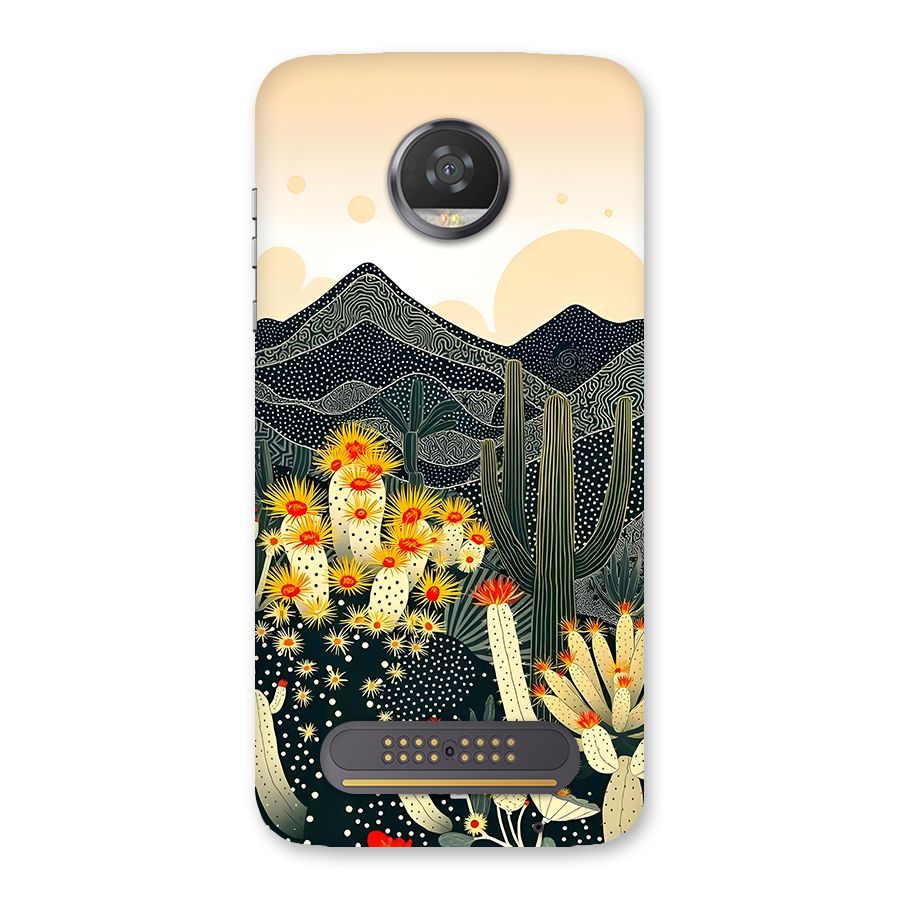 Aesthetic Desert Back Case for Moto Z2 Play