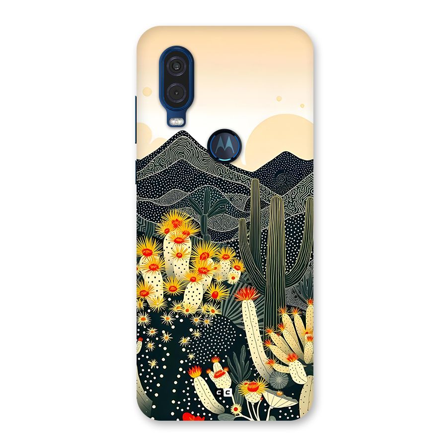 Aesthetic Desert Back Case for Motorola One Vision