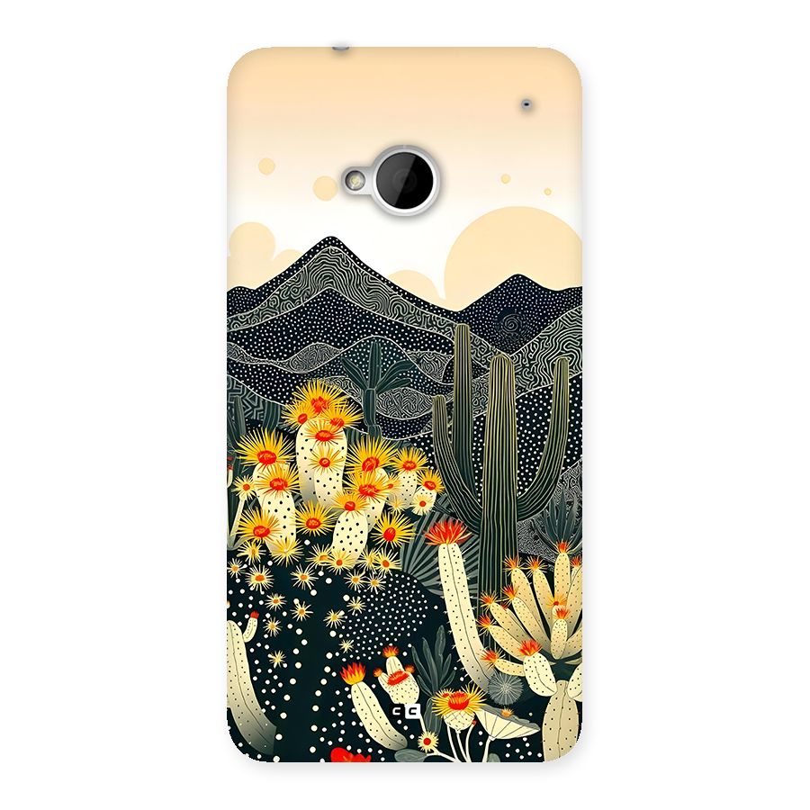 Aesthetic Desert Back Case for One M7 (Single Sim)