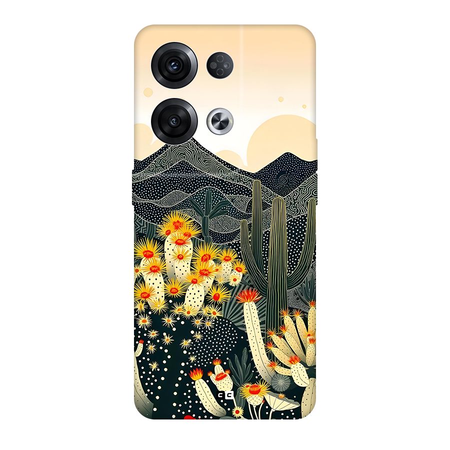 Aesthetic Desert Back Case for Oppo Reno8 Pro 5G