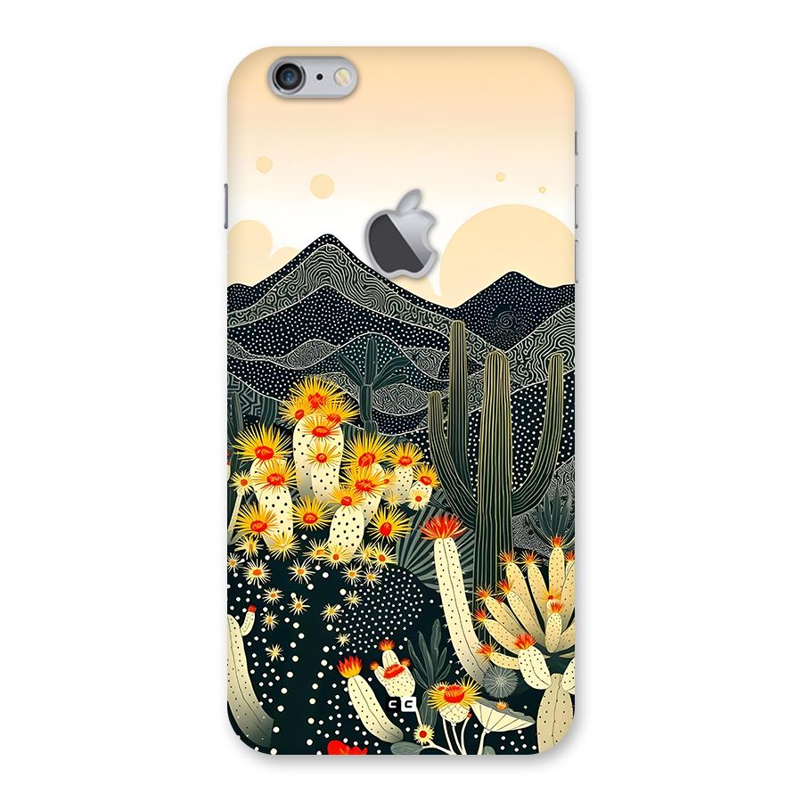 Aesthetic Desert Back Case for iPhone 6 Plus 6S Plus Logo Cut