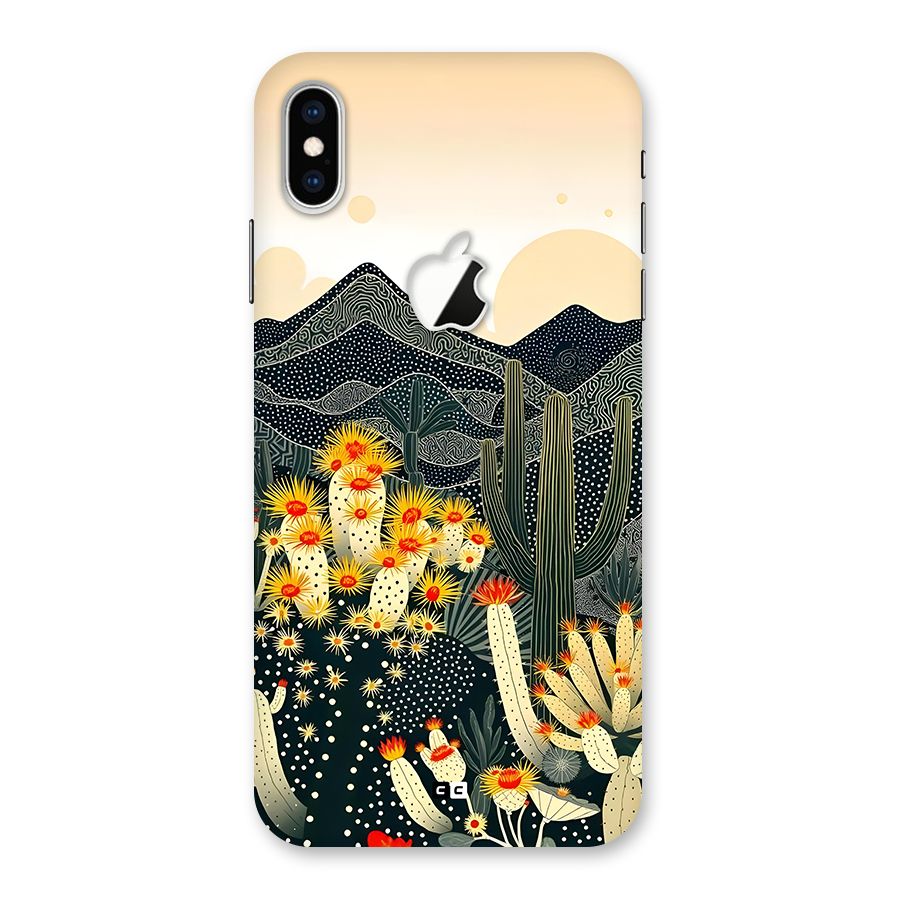 Aesthetic Desert Back Case for iPhone XS Max Apple Cut