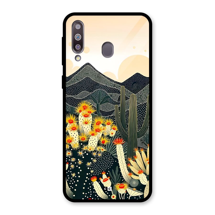 Aesthetic Desert Glass Back Case for Galaxy M30