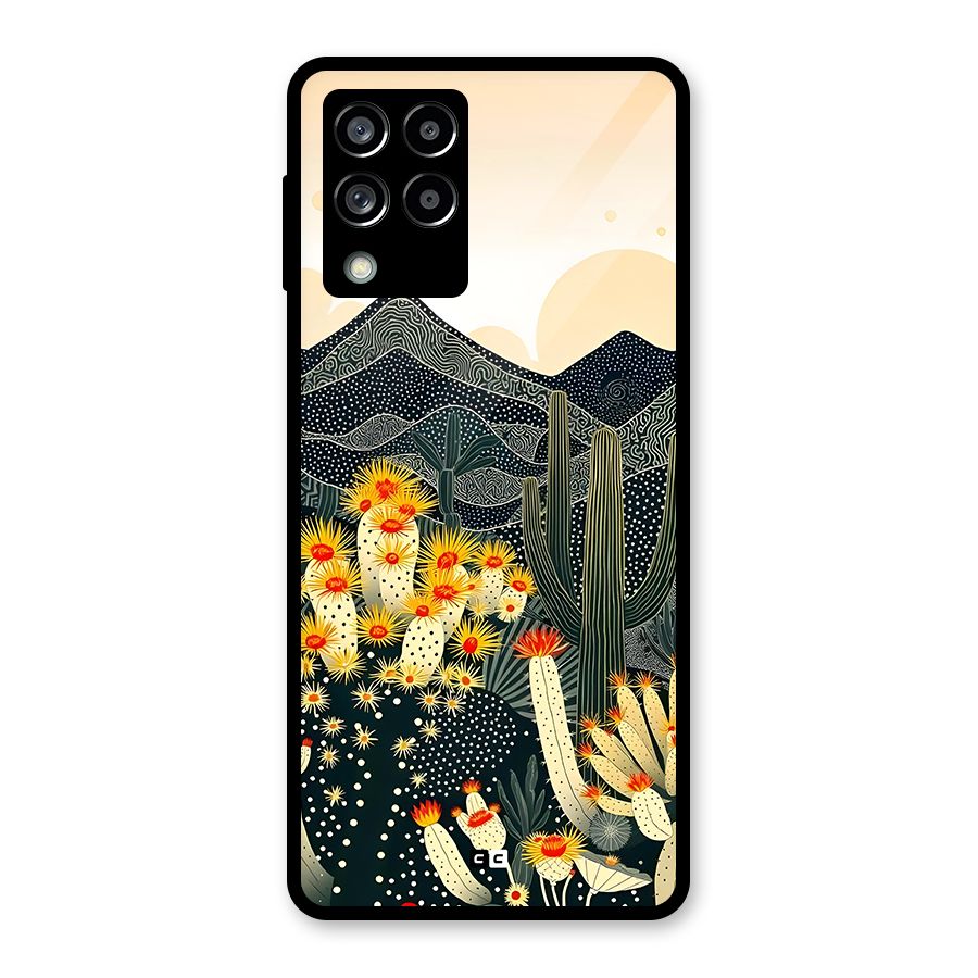 Aesthetic Desert Glass Back Case for Galaxy M53 5G