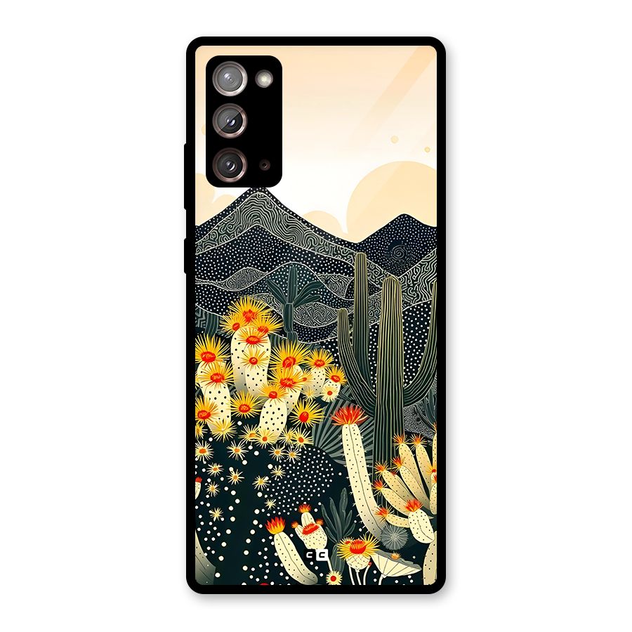 Aesthetic Desert Glass Back Case for Galaxy Note 20