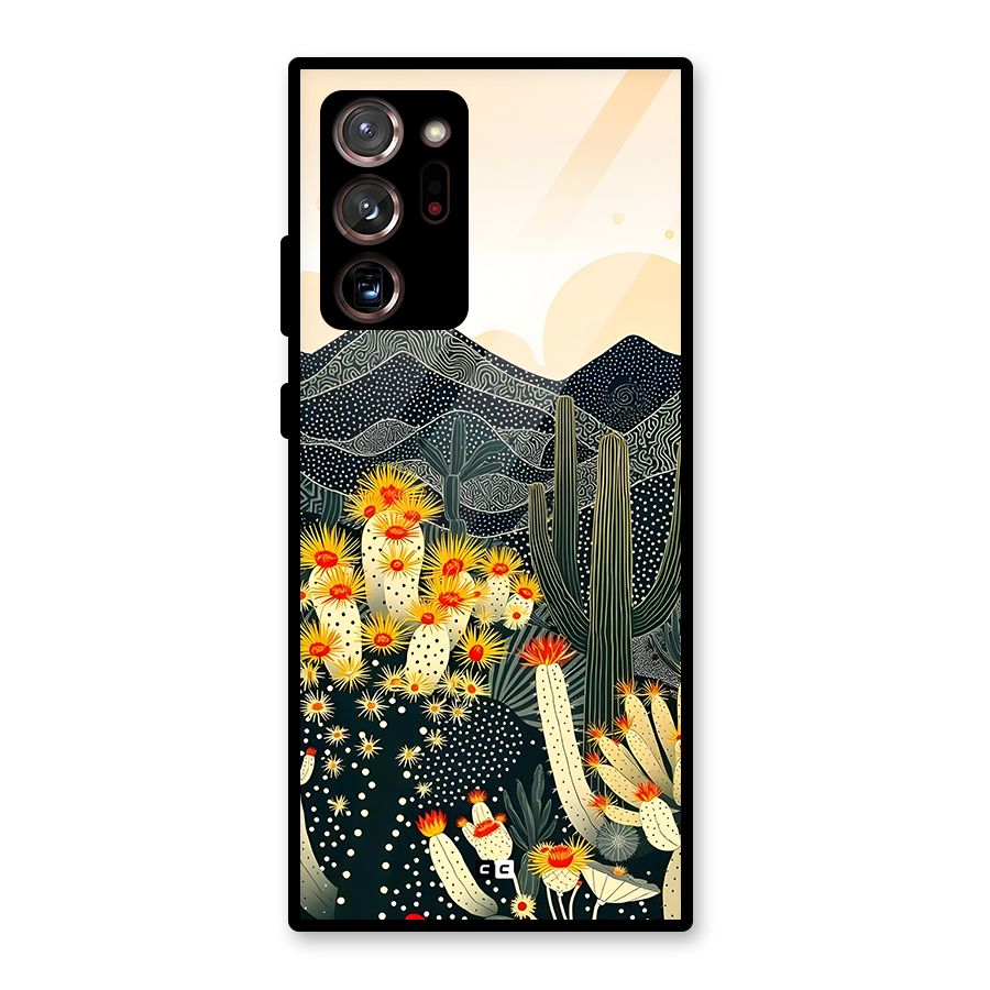 Aesthetic Desert Glass Back Case for Galaxy Note 20 Ultra 5G