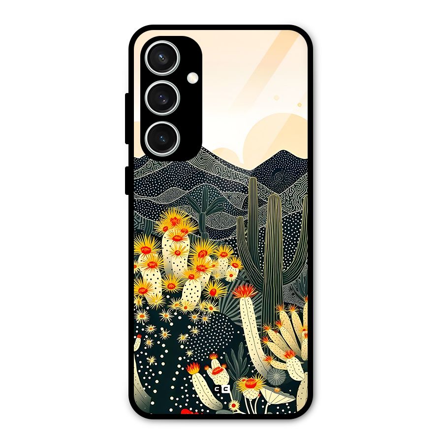 Aesthetic Desert Glass Back Case for Galaxy S23 FE