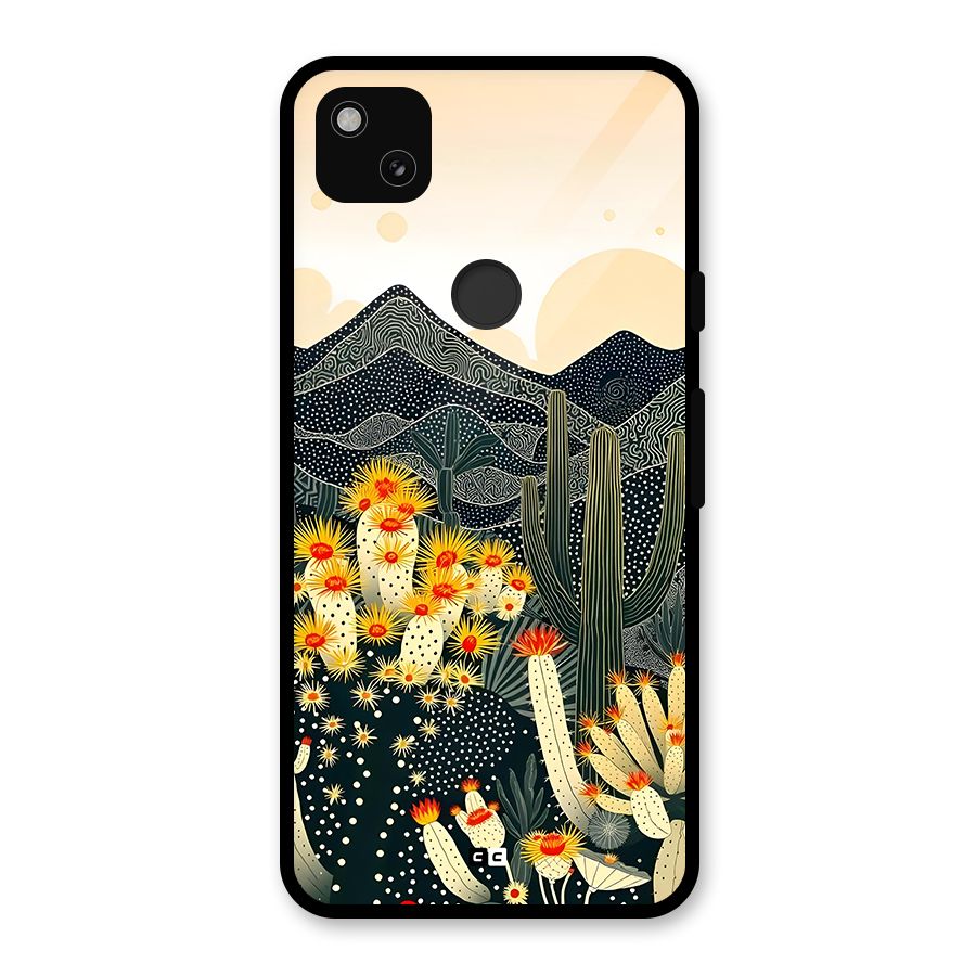 Aesthetic Desert Glass Back Case for Google Pixel 4a