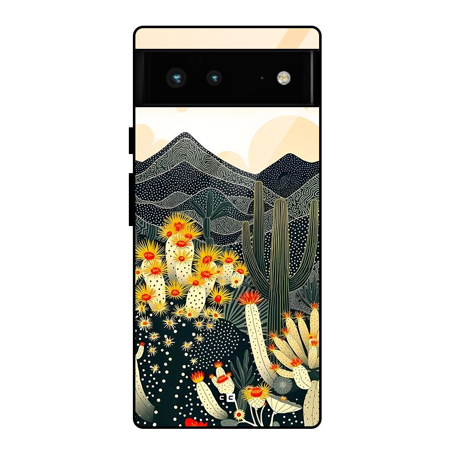 Aesthetic Desert Glass Back Case for Google Pixel 6